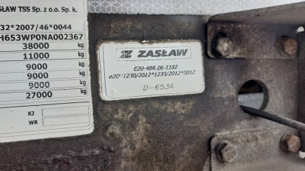 Zdjęcie przedmiotu: ZASŁAW D-653 35.0t Dump Steel