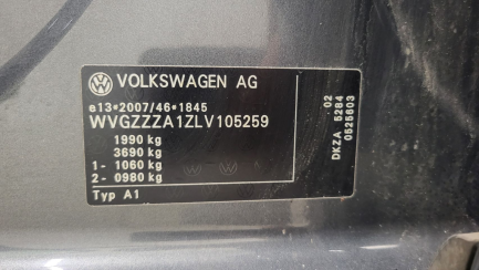 Zdjęcie przedmiotu: Volkswagen T-ROC 2.0 TSI 4Mot. Premium DSG Oświadczenie o utracie DR
