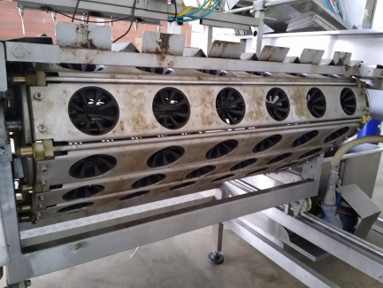 Zdjęcie przedmiotu: Apple peeler PND S.r.l. Fruit Processing Machinery Italy PEELING MACHINE PL6 160 BG