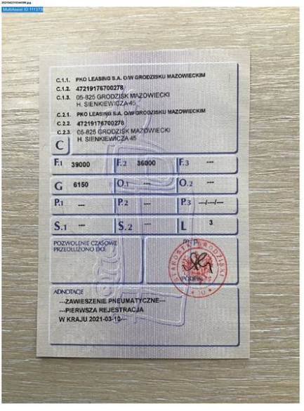 Zdjęcie przedmiotu: KRONE SDP 27 43.0t Skrzyniowa Oświadczenie o utracie DR