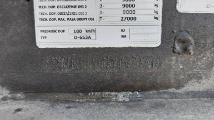 Zdjęcie przedmiotu: ZASŁAW D-653 35.0t Dump Steel