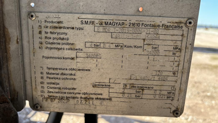 Zdjęcie przedmiotu: MAGYAR SRMAGD Cysterna