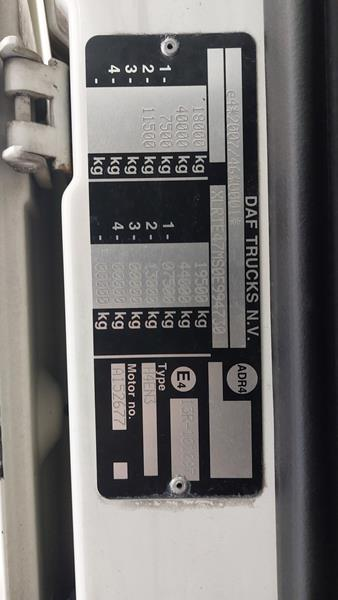 Zdjęcie przedmiotu: DAF XF 460 E6 21.0t FT Space Cab