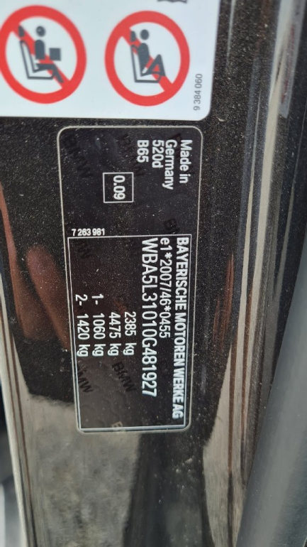 Zdjęcie przedmiotu: Bmw 520d aut