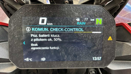 Zdjęcie przedmiotu: BMW F 900 XR Oświadczenie o utracie DR