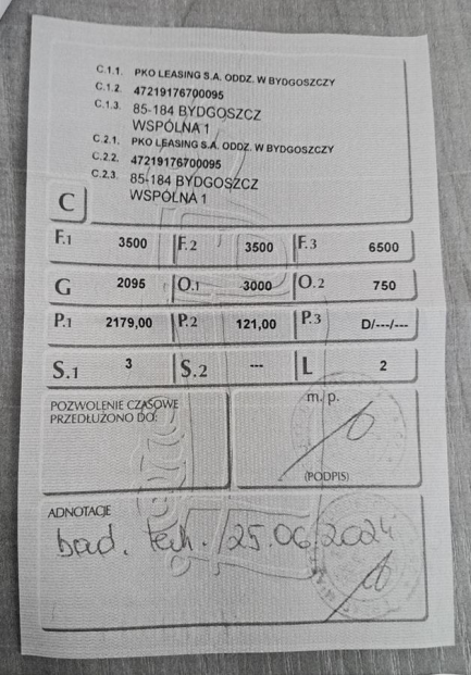 Zdjęcie przedmiotu: Peugeot BOXER 435 2.2 BlueHDi E6.2 3.5t L4H2 Premium Oświadczenie o utracie DR