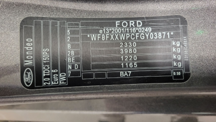 Zdjęcie przedmiotu: Ford Mondeo Combi 2.0 TDCi Titanium