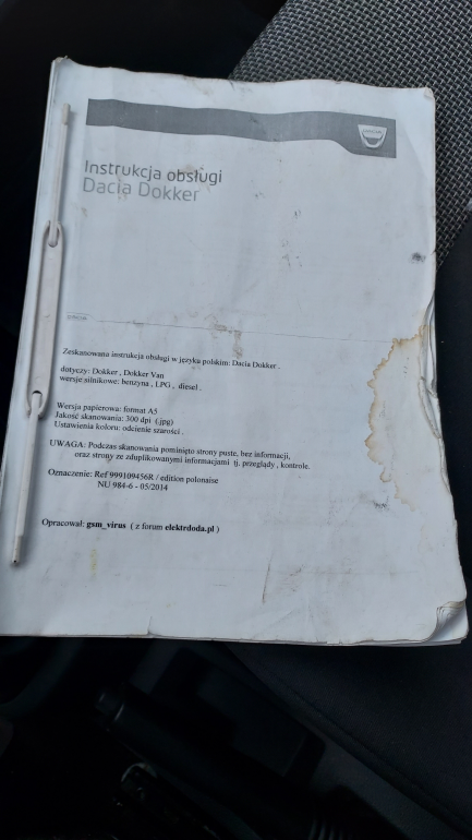 Zdjęcie przedmiotu: Dacia Dokker LPG 1.6 SCe E6 1.9t