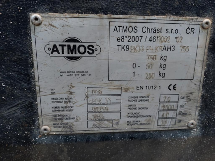 Zdjęcie przedmiotu: Kompresor spalinowy ATMOS PDK 33