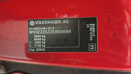 Zdjęcie przedmiotu: VOLKSWAGEN/CARPOL CRAFTER 35 TDI-CR E6 3.5t