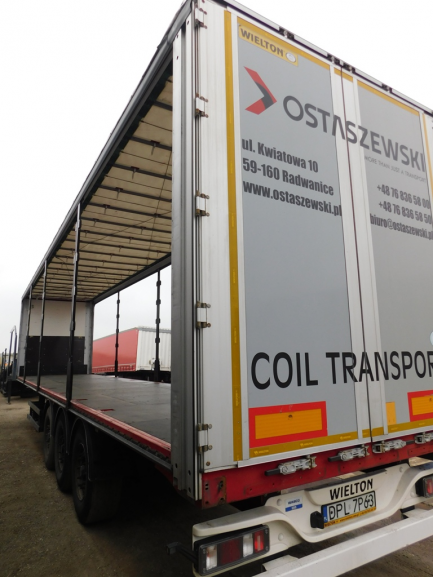 Zdjęcie przedmiotu: WIELTON NS-3 NS3K curtain semi-trailer