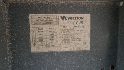 Zdjęcie przedmiotu: WIELTON NW-3 Dump Steel