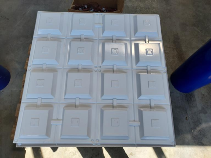 Zdjęcie przedmiotu: A set of decorative panels GrupaDesign SQUARE 16 - 64 pcs.