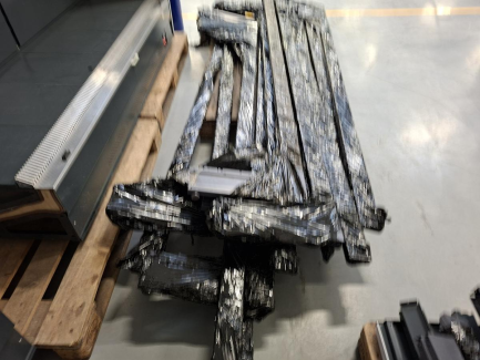 Zdjęcie przedmiotu: Set of shop shelves (refrigerated and metal)