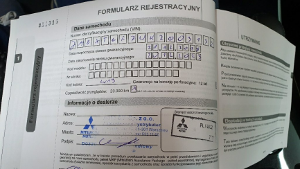 Zdjęcie przedmiotu: Mitsubishi Outlander 2.0 Intense + SDA 4WD CVT