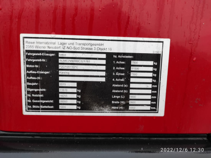 Zdjęcie przedmiotu: Iveco STRALIS E6 26.0t