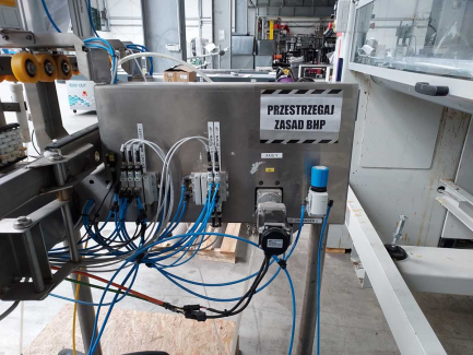 Zdjęcie przedmiotu: Line for gluing mattresses D&D System / DUEEFE-APER / BELLUSSI -AX-R + AX-L / NT / AXPRL