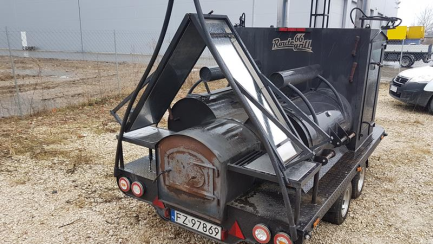 Zdjęcie przedmiotu: Wiosenne obniżki| Prowizja 1% Gastronomic trailer grill-smokehouse TA-NO