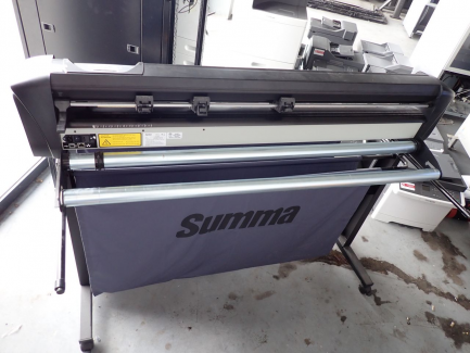 Zdjęcie przedmiotu: Summa D120RL cutting plotter