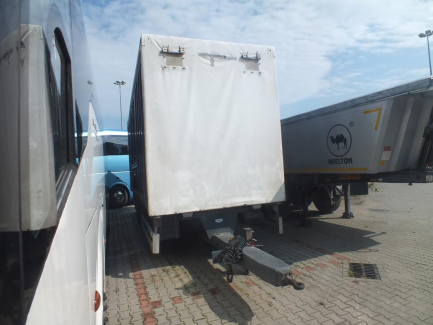 Zdjęcie przedmiotu: Przyczepa z osiami centralnymi KONAR JG6