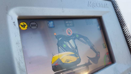 Zdjęcie przedmiotu: Mecalac 8MCR crawler excavator