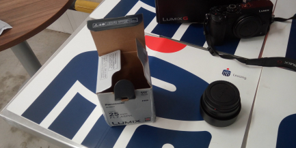 Zdjęcie przedmiotu: PANASONIC LUMIX DMC-GX8 digital camera + Panasonic Lumix G 25mm f1.7 lens + Qudralite Stroboss 36 Olympus / Panasonic + Tripod Manfrotto Compact Action