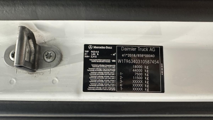 Zdjęcie przedmiotu: Mercedes-benz Actros E6 18.0t