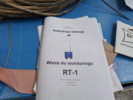 Zdjęcie przedmiotu: Mobilna wieża do monitoringu UNIFORCE RT-1 