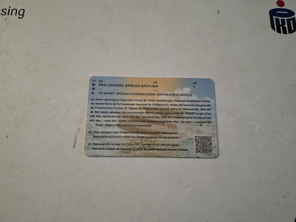 Zdjęcie przedmiotu: Ł&oacute;dź motorowa VTS FLYING SHARK CLASSIC 5.7