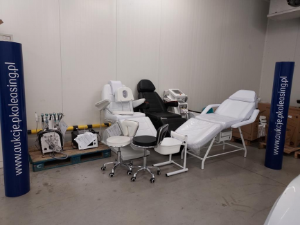 Bio Profit cosmetic device set (Golden Wave, Beltino, Delite Laserotherap, 2x beauty chair, 2x beauty stool, pedicure chair)