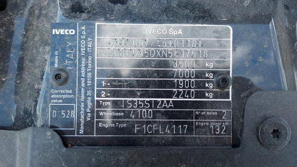 Zdjęcie przedmiotu: Iveco DAILY E6 3.5t