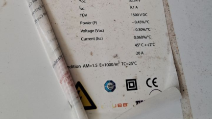 Zdjęcie przedmiotu: Hanover Solar GmbH photovoltaic panels – 25 pcs