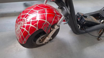 Zdjęcie przedmiotu: Shansu Egreen moped Unable to determine mileage!
