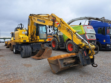 Zdjęcie przedmiotu: KOMATSU PW160-11 wheeled excavator