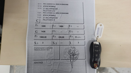 Zdjęcie przedmiotu: Porsche 718 Cayman GPF T PDK Oświadczenie o utracie DR