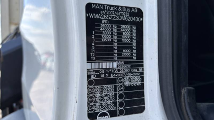 Zdjęcie przedmiotu: MAN TGS E5 26.0t