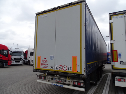 Zdjęcie przedmiotu: KRONE SD curtain semi-trailer