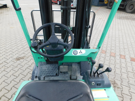 Zdjęcie przedmiotu: W&oacute;zek widłowy elektryczny Mitsubishi FB 15KRT PAC