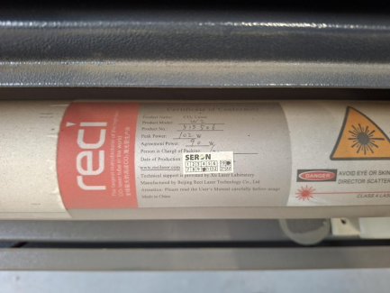 Zdjęcie przedmiotu: SERON SL 1208 laser plotter