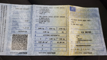 Zdjęcie przedmiotu: Skoda Rapid Spaceback 1.2 TSI Style