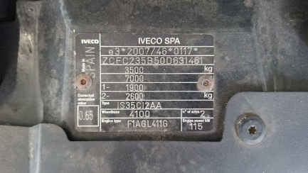 Zdjęcie przedmiotu: Iveco DAILY E6 3.5t