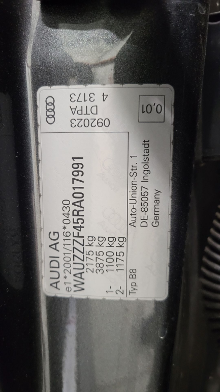 Zdjęcie przedmiotu: Audi A4 40 TDI mHEV S Line S tronic Oświadczenie o utracie DR