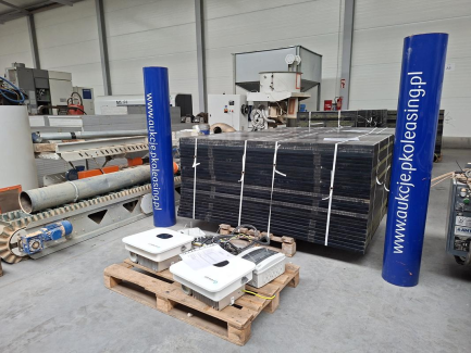Zdjęcie przedmiotu: ELEMENTY INSTALACJI FOTOWOLTAICZNEJ O MOCY 26,32 kWp