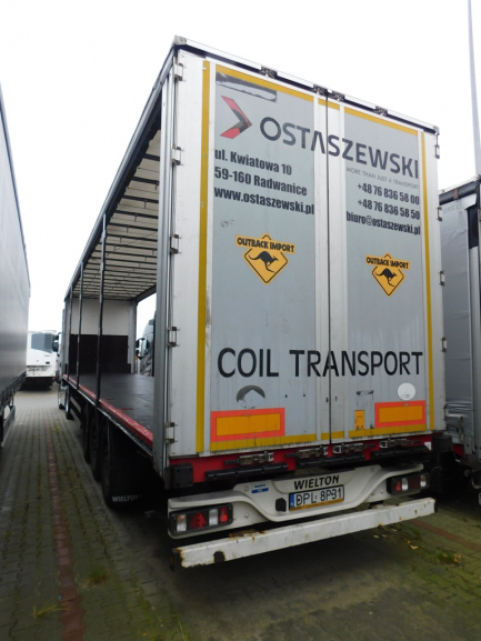 Zdjęcie przedmiotu: Naczepa kurtynowa WIELTON NS-3 NS3K