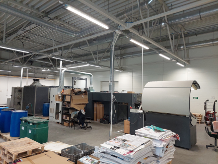 Zdjęcie przedmiotu: Чотириколірна листова офсетна машина Manroland 704 3B LV HiPrint