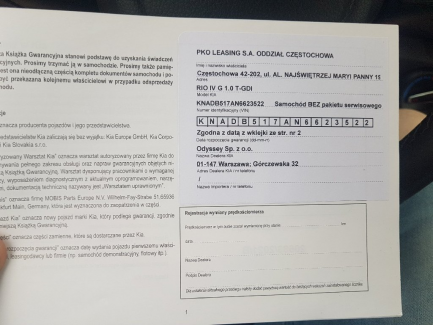 Zdjęcie przedmiotu: Kia Rio 1.0 T-GDI M