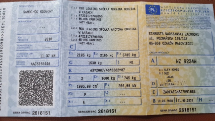 Zdjęcie przedmiotu: ALFA ROMEO GIULIA sedan 2.0 Turbo Veloce Q4 aut