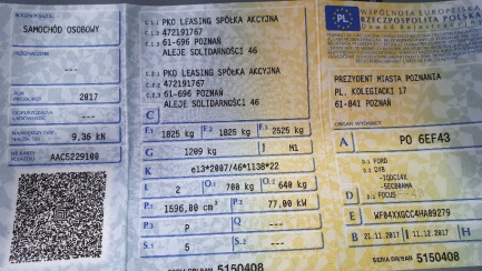 Zdjęcie przedmiotu: Ford Focus sedan 1.6 Trend