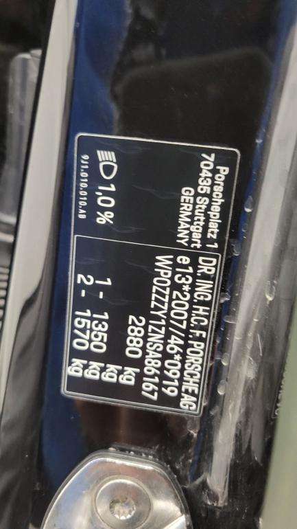 Zdjęcie przedmiotu: Porsche Taycan Turbo Sport Turismo