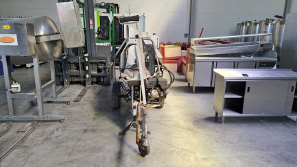 Zdjęcie przedmiotu: Maszyna do cięcia i rozłupywania drewna LUMAG GmbH SSA-400G 